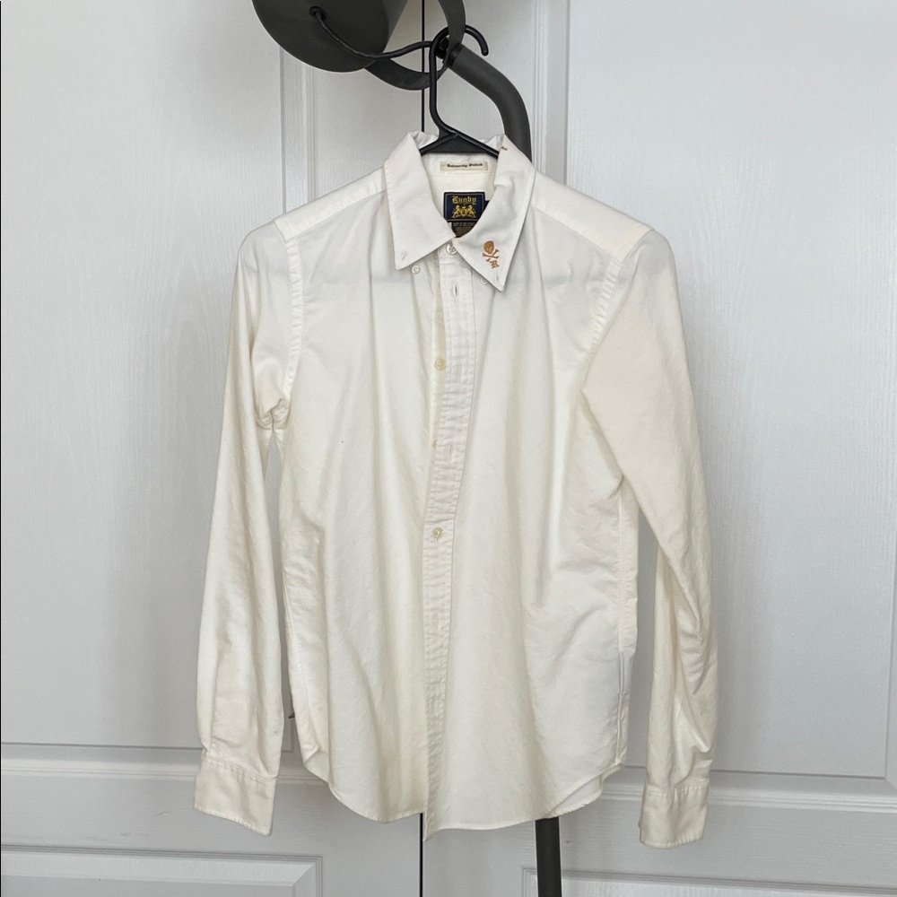 Rugby Ralph Lauren Cream Button Down Shirt